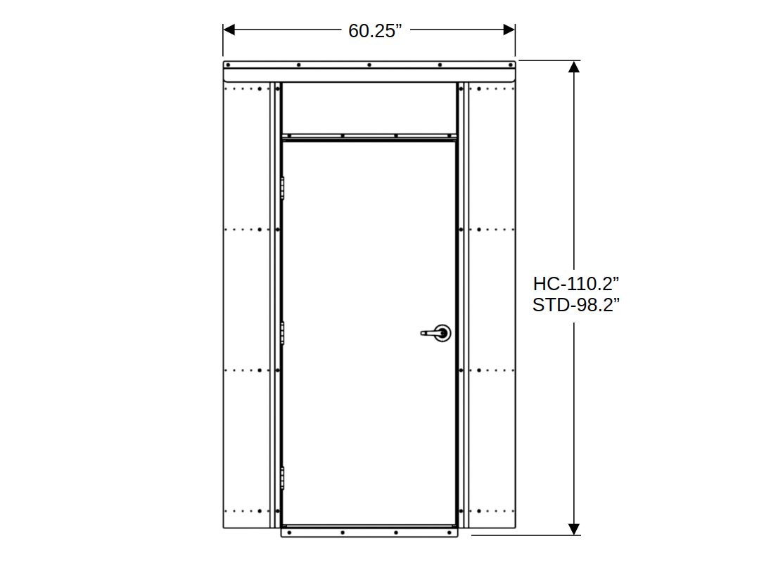 Exterior Door Kit - Side Wall - Image 3