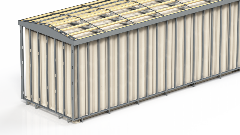 Container Exterior Finishing Kit